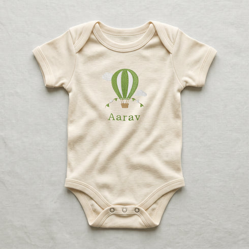 Personalised Onesie – Hot Air Balloon