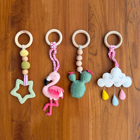 Tropical Paradise Play Gym & Sensory Mat Set