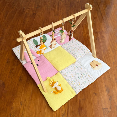 Woodland Explorer Play Gym & Sensory Mat Set
