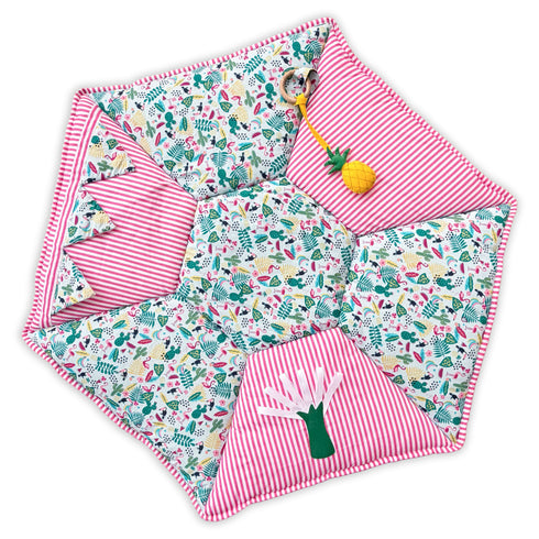 Tropical Paradise Play Gym & Sensory Mat Set