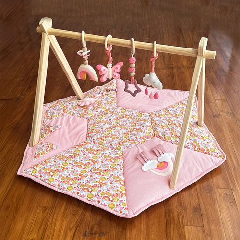 Enchanted Garden Play Gym & Sensory Mat Set