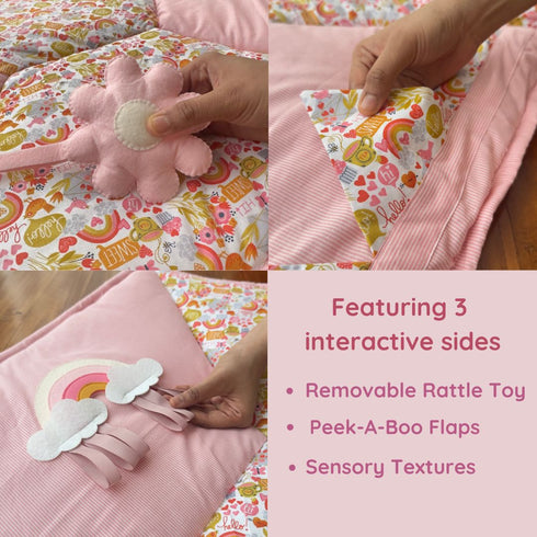 Enchanted Garden Sensory Cotton Playmat