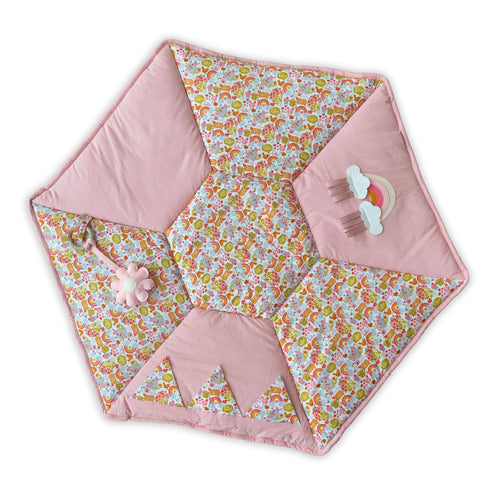 Enchanted Garden Sensory Cotton Playmat