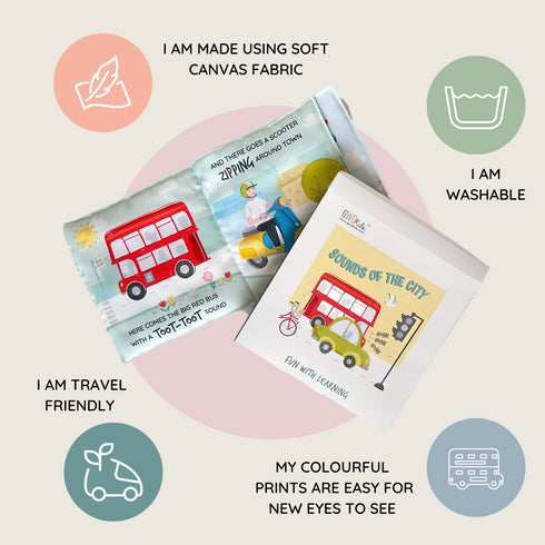 Sounds Of The City- Soft Book