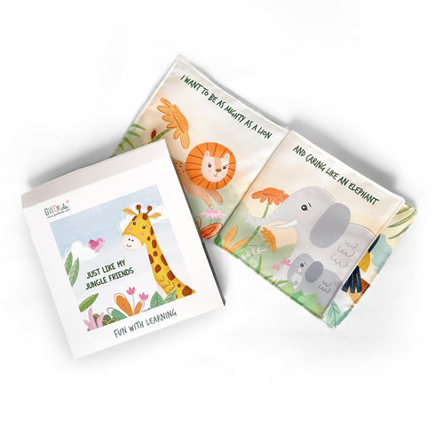Just Like My Jungle Friends- Soft Book