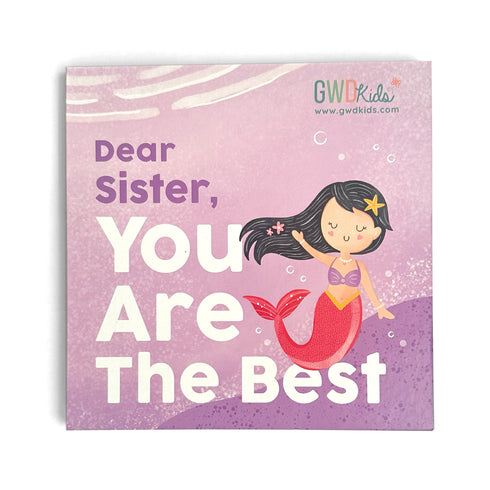 Best Sister Board Book & Keychain