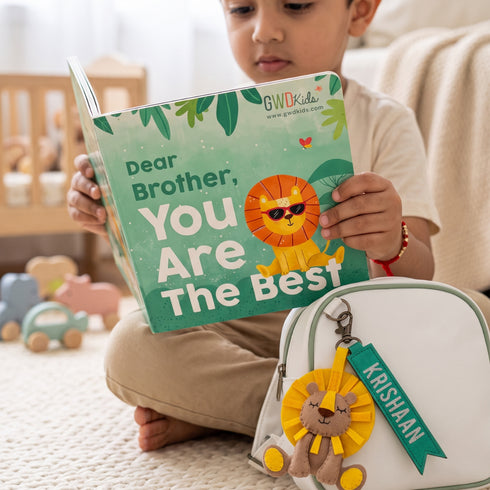 Best Brother Board Book & Keychain