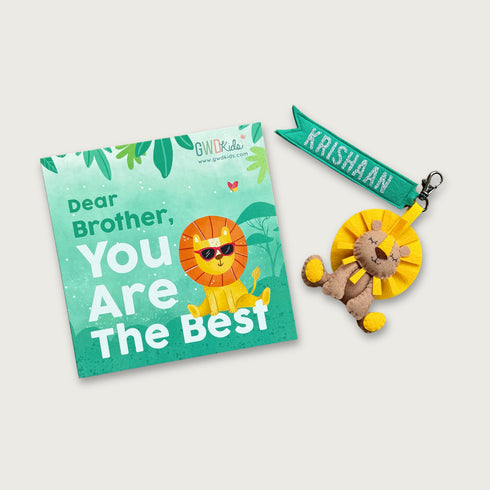 Best Brother Board Book & Keychain