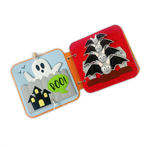 Montessori Sensory Quiet Book- Halloween