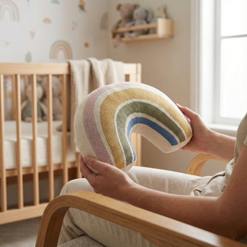 Rainbow - Knitted Cotton Plush Toy