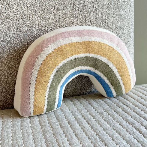 Rainbow - Knitted Cotton Plush Toy
