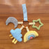 Sensory & Teether Toy Set - Rainbow Skies