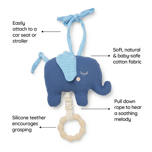 Little Elephant - Musical Pull Toy