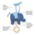 Little Elephant - Musical Pull Toy