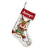 Festive Reindeer Stocking
