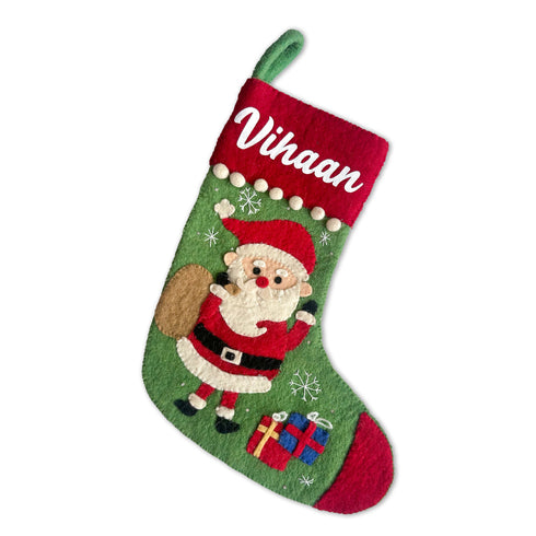 Ho Ho Ho! Santa Claus - Personalised Stocking