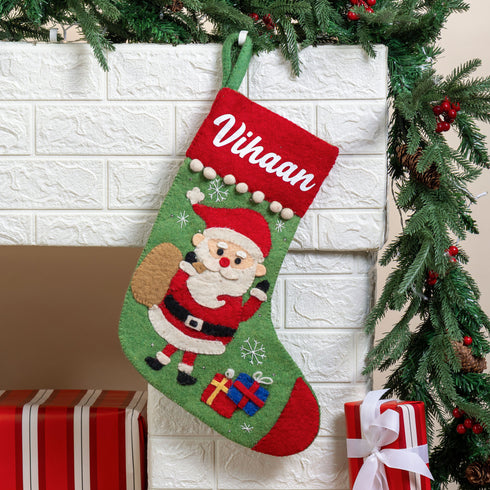 Ho Ho Ho! Santa Claus - Personalised Stocking