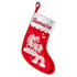 Personalised Velvet Stocking - Unicorn