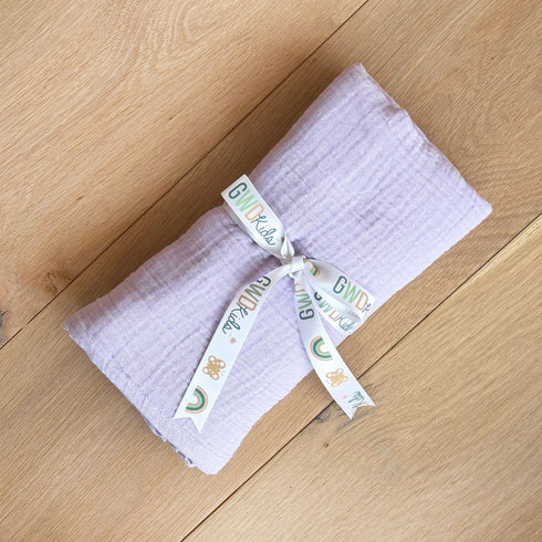 Muslin Cotton Swaddle - Lavender