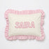 Personalised Applique Ruffle Cushion