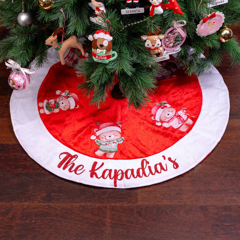 Little Teddy Bears - Christmas Tree Skirt