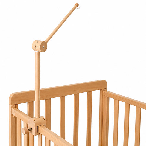 Wooden Crib Arm + Battery Music Box