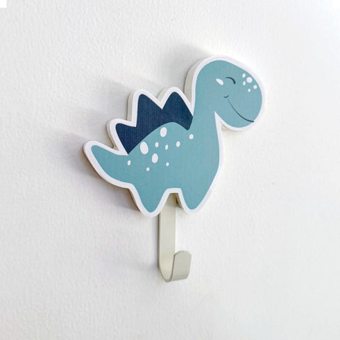 Dinosaur Wall Hooks - Set of 3