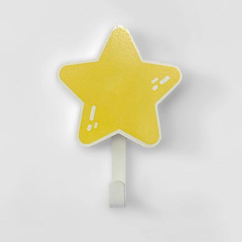Yellow Star Wall Hook