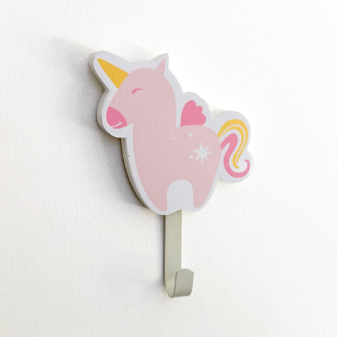 Unicorn Dreams Wall Hooks - Set of 4