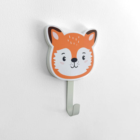 Woodland Animal Wall Hooks - Set of 3