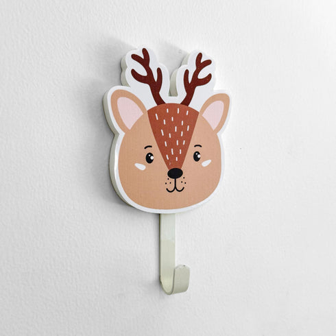Woodland Animal Wall Hooks - Set of 3