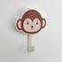 Animal Wall Hooks - Set of 5