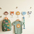 Animal Wall Hooks - Set of 5