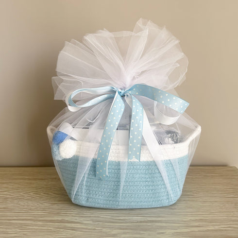 Monochrome Baby Exploration New Born Gift Basket