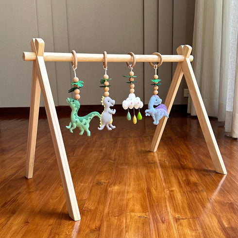Baby Nursery Play Gym - Green Dinosaur