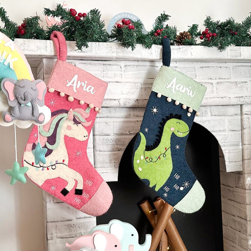 Little Dinosaur - Christmas Stocking