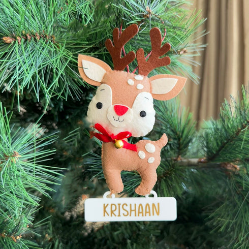Reindeer - Felt Ornament
