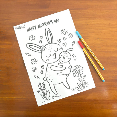 Mother's Day - Colouring Sheet