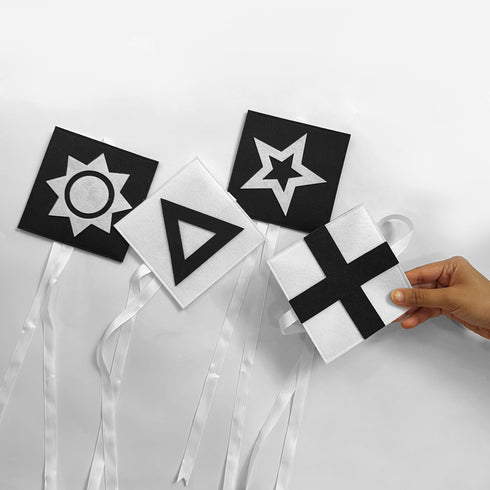 High Contrast - Baby Play Gym Hanging Set