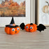 Spooky Mini Pumpkin Pair Decor