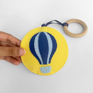 Blue skies- Play Gym Rattle Hanging Set