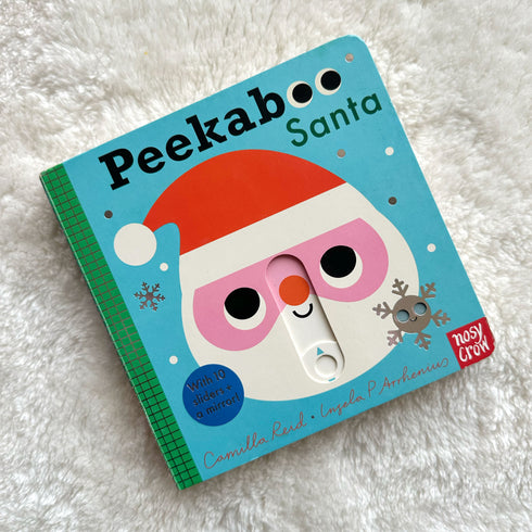 Peekaboo Santa-Christmas Book