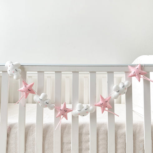 Reach for the Stars Garland - Pink