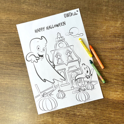 Halloween - Coloring Page
