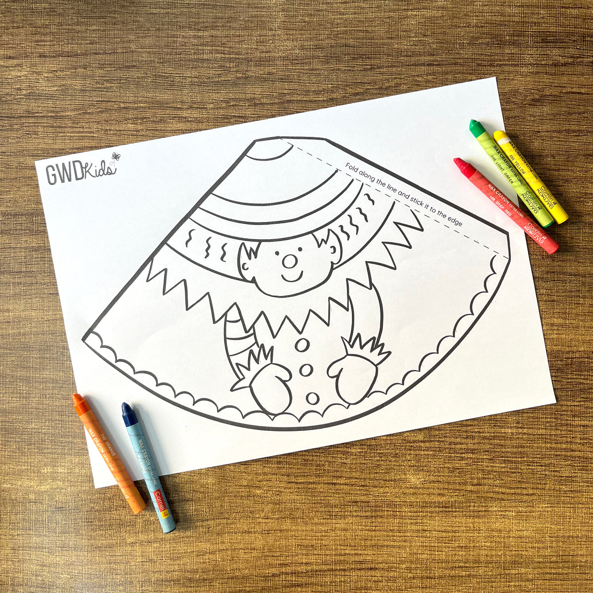 3 DIY Cones Christmas Free Printable Activity Page For Kids Toddler ...