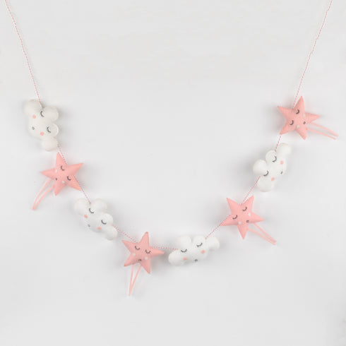 Reach for the Stars Garland - Pink