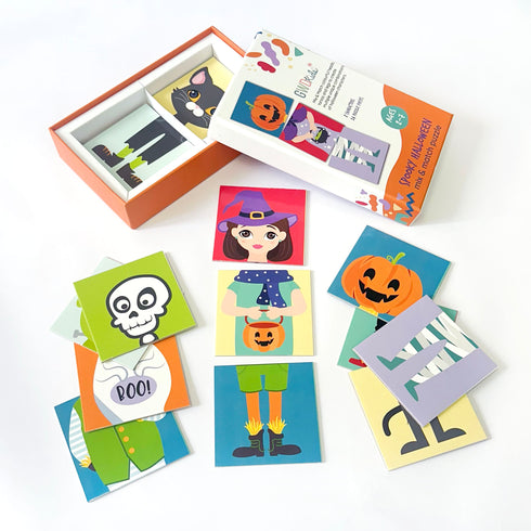 Spooky Halloween - Mix and Match Puzzle