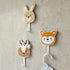Woodland Animal Wall Hooks - Set of 3