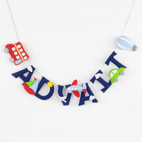 Transport Name Bunting/Garland