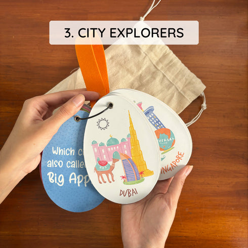 Set of 7 Travel Cards